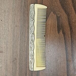 Vintage 1920's Silver Plated Comb